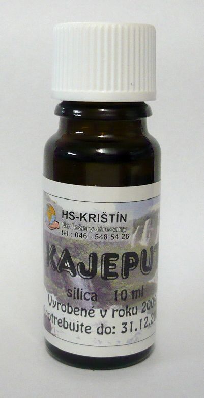 KAJEPUT – používa sa na dezinfekciu dýchacích ciest, má hrejivý účinok, pri použití na masáže mierni reumatické bolesti, používa sa...
