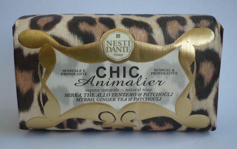 Prírodné glycerínové mydlo, ktoré vám pripomenie nádhernú toskánsku prírodu Talianska. Vôňa z radu Chic Animalier so zmyselnou vôňou...