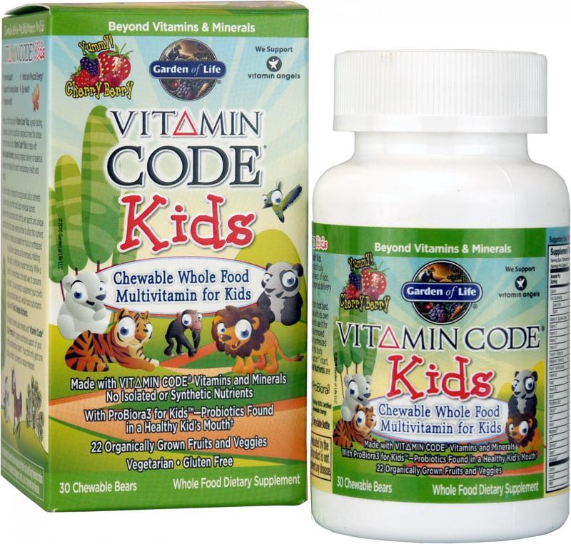 Vitamín Code® Kids je lahodný čerešňový cmúľací vysoko vstrebateľný multivitamín, ktorý je špeciálne navrhnutý tak, aby vyhovoval...