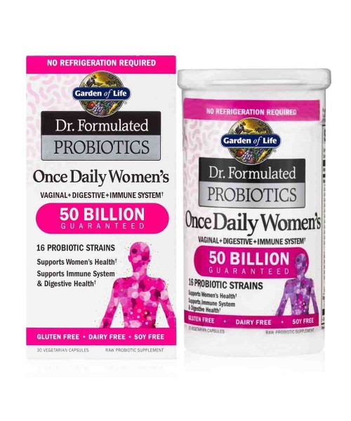 Unikátne super probiotiká pre ženy. 16 kmeňov a 50miliárd CFU v jednej dávke.  Dr. Perlmutter vytvoril výhradne pre ženy tento jedinečný...