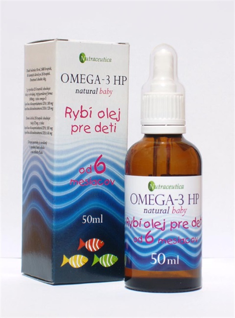 OMEGA-3 HP rybí olej Baby 50 ml
