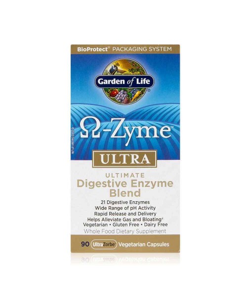 Ω-Zyme ULTRA je jedinečným vzorcom tráviacich enzýmov pre dokonalejšie trávenie, prirodzené gastrointestinálne zdravie, pravidelnosť...