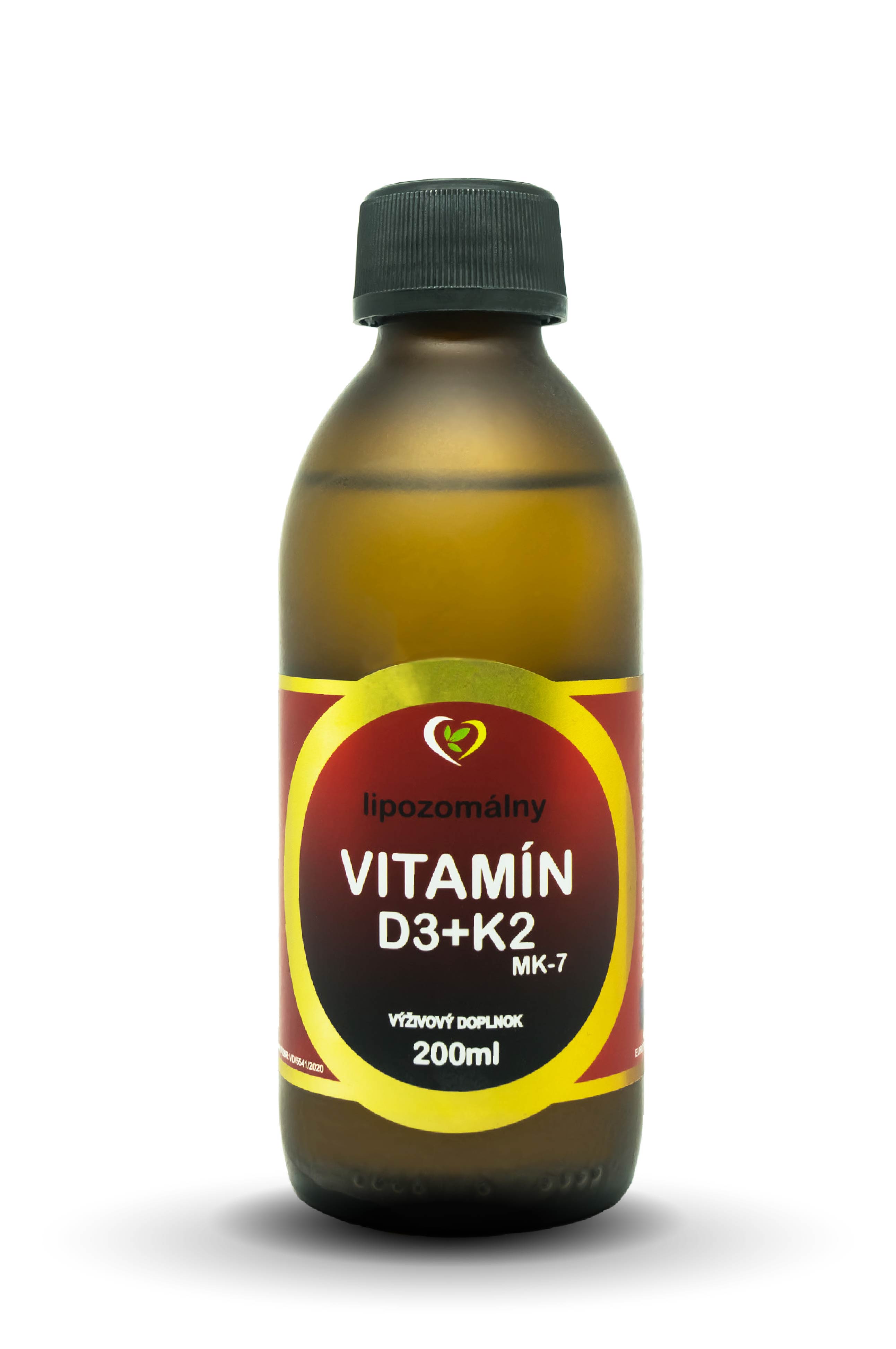 Lipozomálna forma vitamínu D3 + vitamínu K2 spolu s lecitínom poskytuje maximálnu vstrebateľnosť týchto vitamínov pre zdravie Vašich...