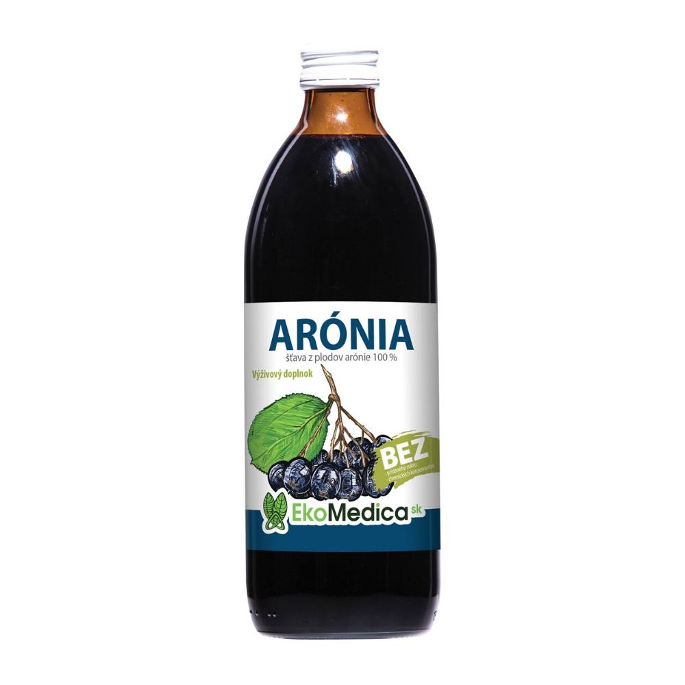 Arónia čiernoplodá  (lat. Aronia melanocarpa) alebo Jarabina čierna má tmavý, horký plod vyznačujúci sa zaujímavými, zdraviu...