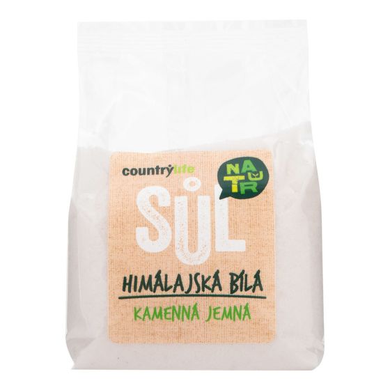   Kvalitná biela himalájska soľ na použitie v kuchyni. obsahuje menej železa, takže nie je ružová, ale množstvo ostatných cenných...