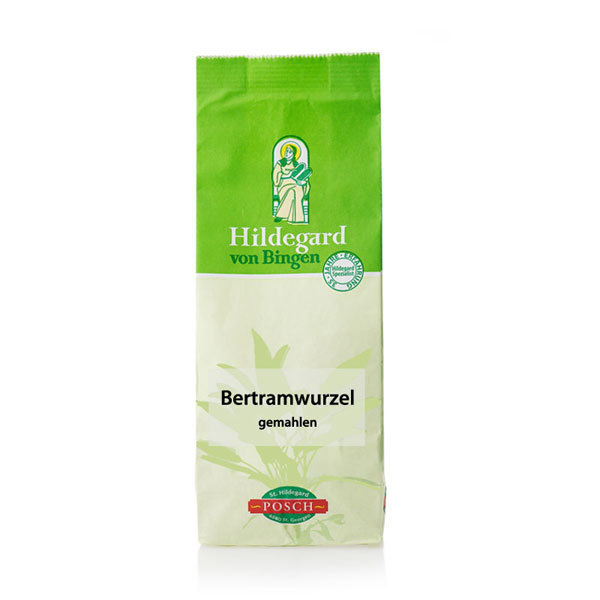 Bertram mletý koreň 100g Univerzálne korenie Hildegardinej kuchyne, ktoré sa odporúča pri zlom trávení.„Pre zdravého človeka je dobré ho jesť, pretože zamedzuje...