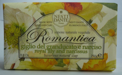 Mydlo Romantica - ľalia a narcis 250g