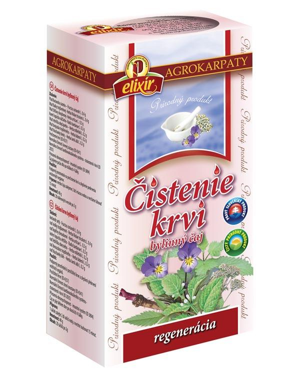 Na čistenie krvi - porciovaný 20x2g Čaj používame ako podporný prostriedok pri prečistení krvi a pri zhoršenom prekrvení vnútorných orgánov. Čaj pijeme počas dňa po...