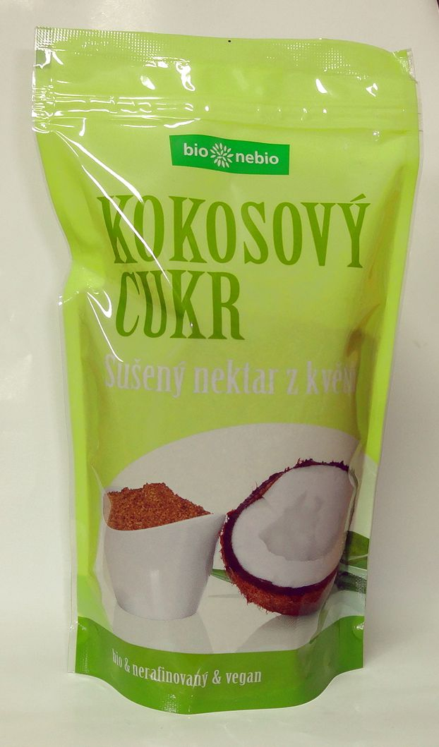Kokosový cukor 300g Prírodný kokosový cukor sa vyrába šetrným vysúšaním ručne zbieraného čerstvého nektáru z nerozvitých kokosových kvetov.Má príjemnú...
