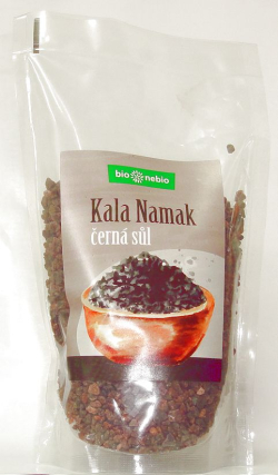 Indická pražená soľ Kala Namak 300g