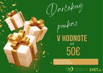 Darčekový poukaz v hodnote 50 Eur