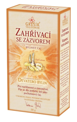 Zahrievací so zázvorom 50g krabička