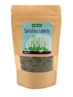 BIO spirulina tablety