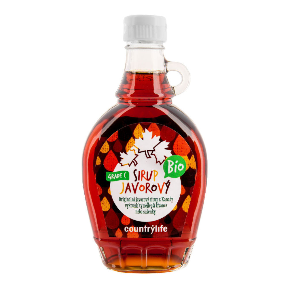 Javorový sirup Grade C 250 g Ako čisto prírodné sladidlo, získané zahustením miazgy cukrového javora, je javorový sirup (spolu s medom a melasou) vynikajúcim pomocníkom...