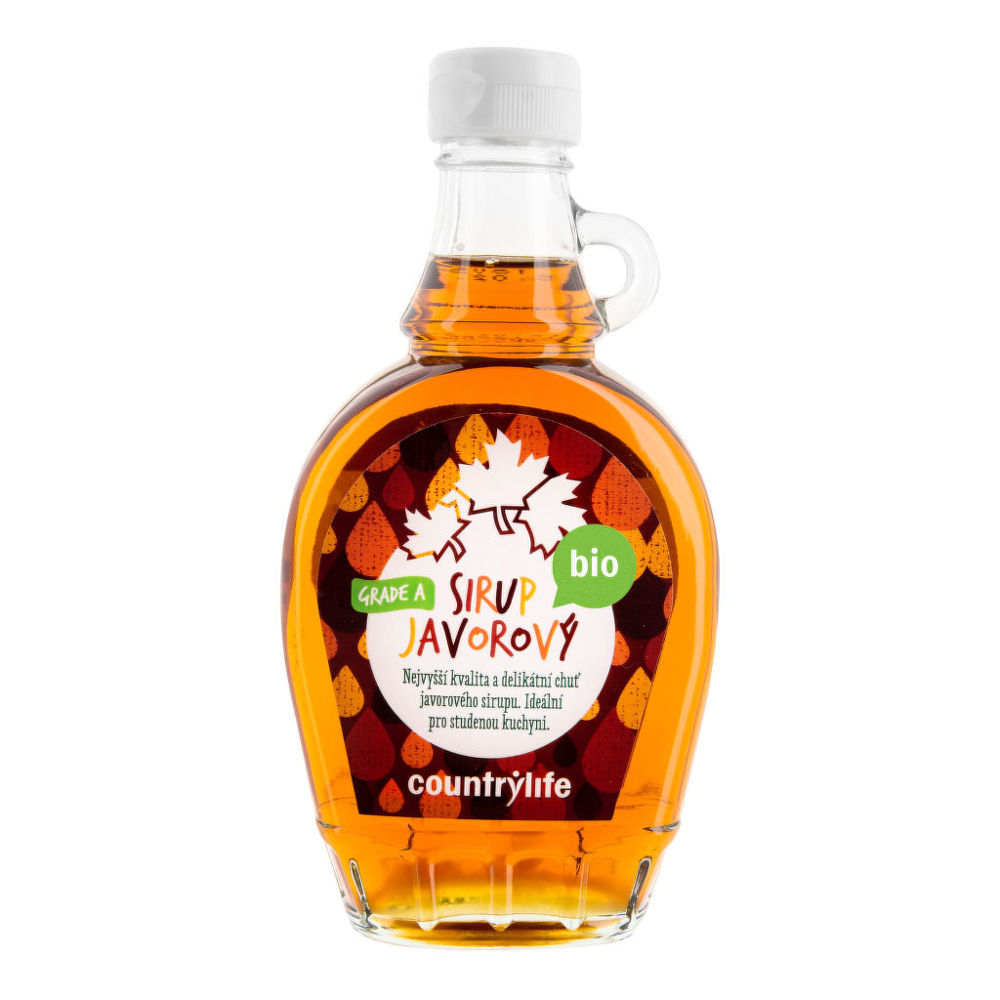 Javorový sirup Grade A 250 g Veľmi jemný, svetlý luxusný javorový sirup najvyššej kvality.Ako čisto prírodné sladidlo, získané zahustením miazgy cukrového javora,...