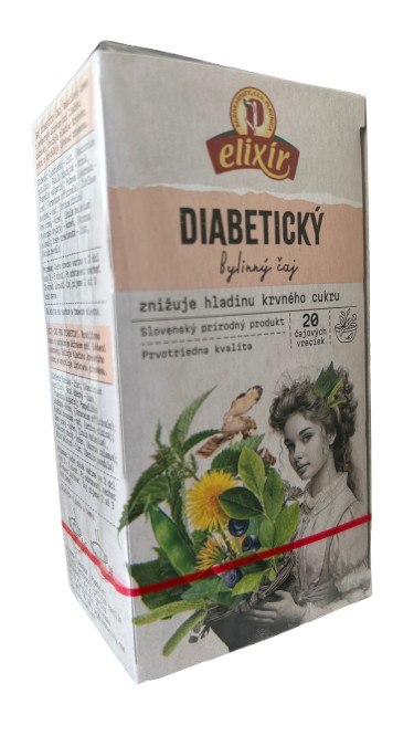 Diabetický bylinný čaj - porciovaný 20 x 2 g Diabetický bylinný čaj – Prírodná podpora pri cukrovke a regulácii krvného cukruDiabetický bylinný čaj je starostlivo zostavená...