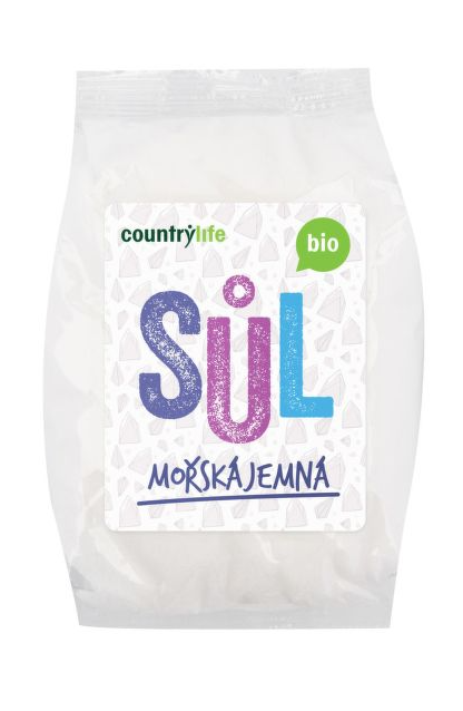 Morská soľ jemná 1kg Atlantik Jemná morská soľ bohatá na minerály a bez obsahu pridaných látok.Soľ nie je dodatočne jodizovaná, tzn. nie je do nej pridávaný jód...