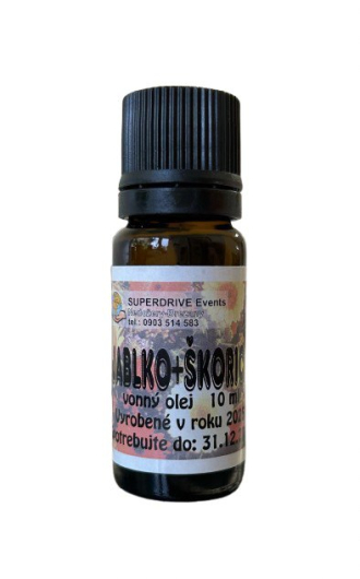 Jablko - škorica - vonný olej 10ml