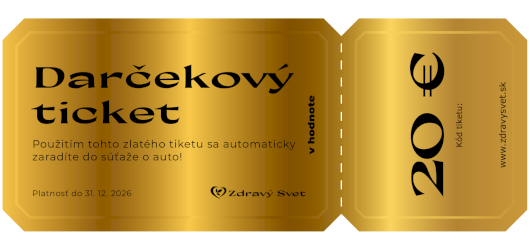 Darčekový poukaz v hodnote 20 Eur