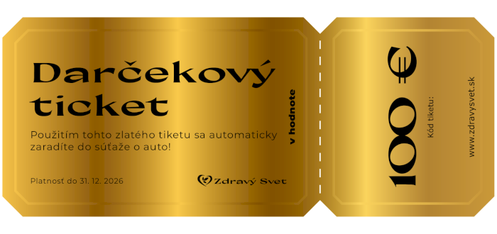 Darčekový súťažný kupón v hodnote 100 Eur