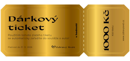 Darčekový poukaz v hodnote 1000 Kč