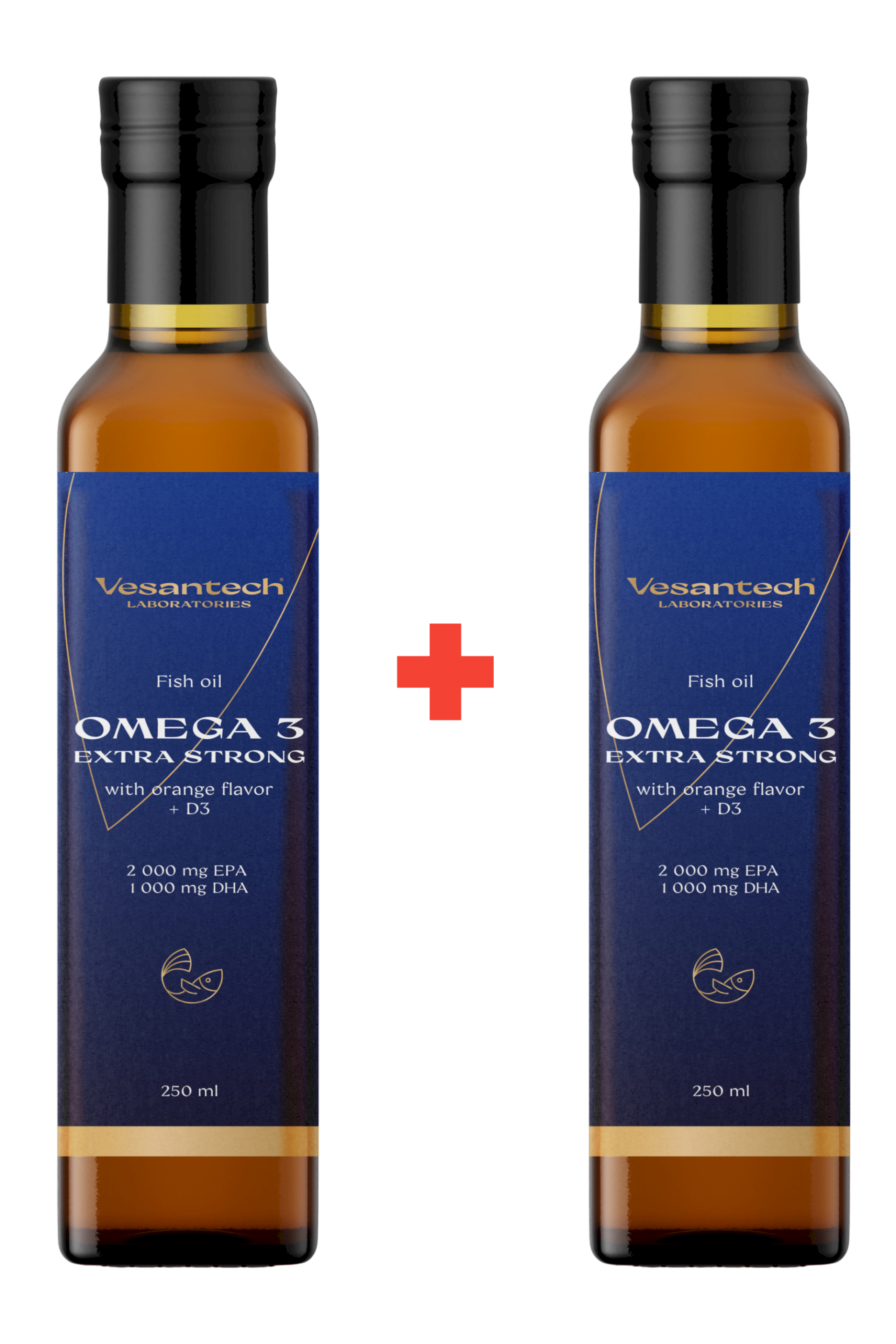 Omega 3 Extra Strong – Extra silná dávka EPA a DHA + vitamín D3 pre vaše zdravie od renomovaného nórskeho výrobcu VivoMega najvyššej rad...