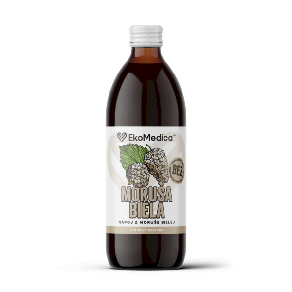 Šťava z moruše bielej má protizápalový a dezinfekčný účinok. Pôsobí upokojujúco na naše dýchacie cesty.Výťažky z moruše sú pln...