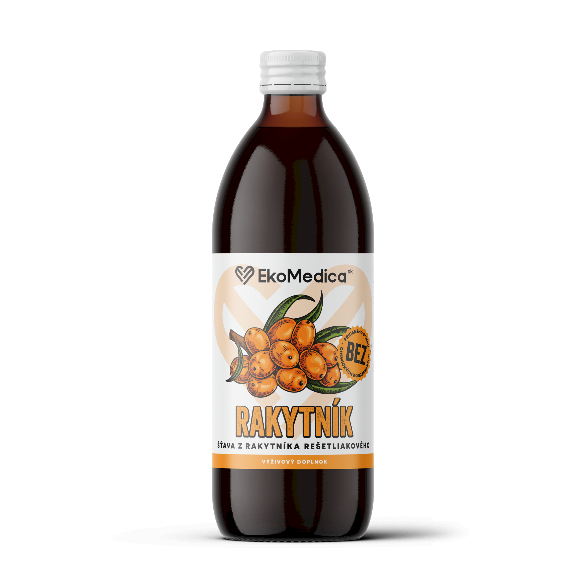 Rakytník šťava 100% 500ml je vyrábaná z čistých plodov rakytníka, ktoré rastú v ekologicky čistých oblastiach a sú zbierané ručne s...