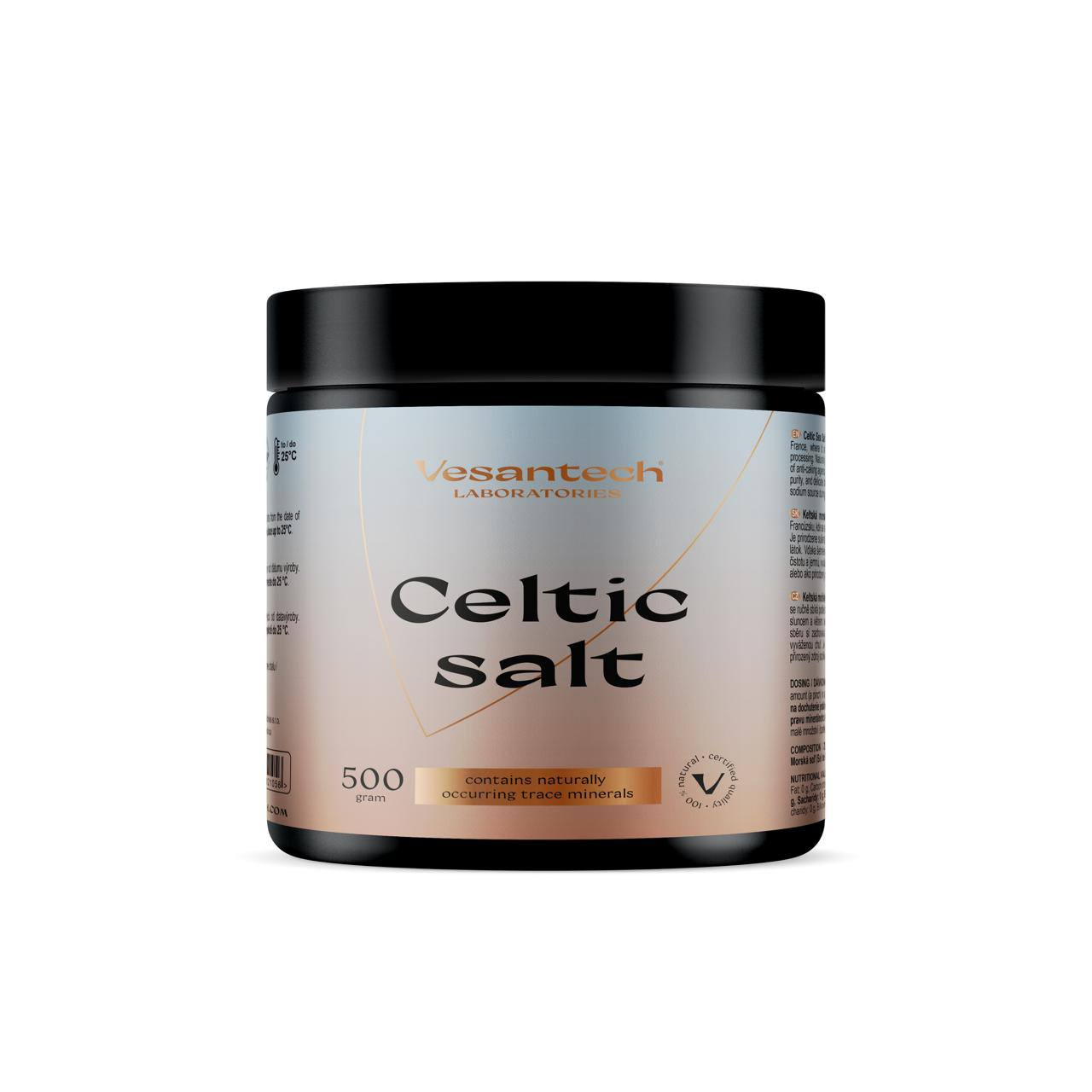 Keltská soľ je kvalitná nerafinovaná morská soľ pochádzajúca z tradičných salín v oblasti Guérande vo Francúzsku. Zbiera sa ručne...