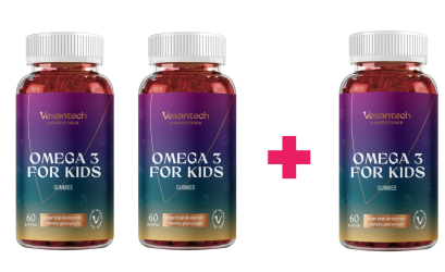 2+1 Vesantech Omega 3 for kids Gummies