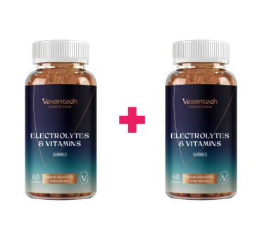 1+1 Vesantech Electrolytes & vitamins Gummies