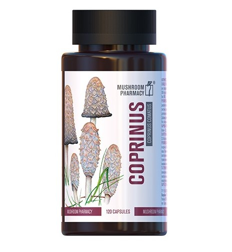 Coprinus Mushroom Pharmacy 120 kapsúl – prémiový extrakt z huby Coprinus comatusCoprinus Mushroom Pharmacy od spoločnosti Phytobiotechnologie...