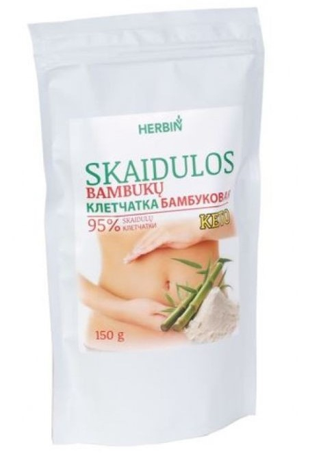 Bambusová vláknina Herbin 150 g – prírodná vláknina pre zdravé trávenieBambusová vláknina Herbin 150 g je 100 % prírodná, vysoko...