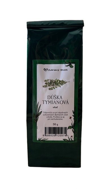 Dúška tymianová – bylinný čaj na dýchacie cesty, trávenie a podporu imunityDúška tymianová je tradičný bylinný čaj, ktorý podporuj...