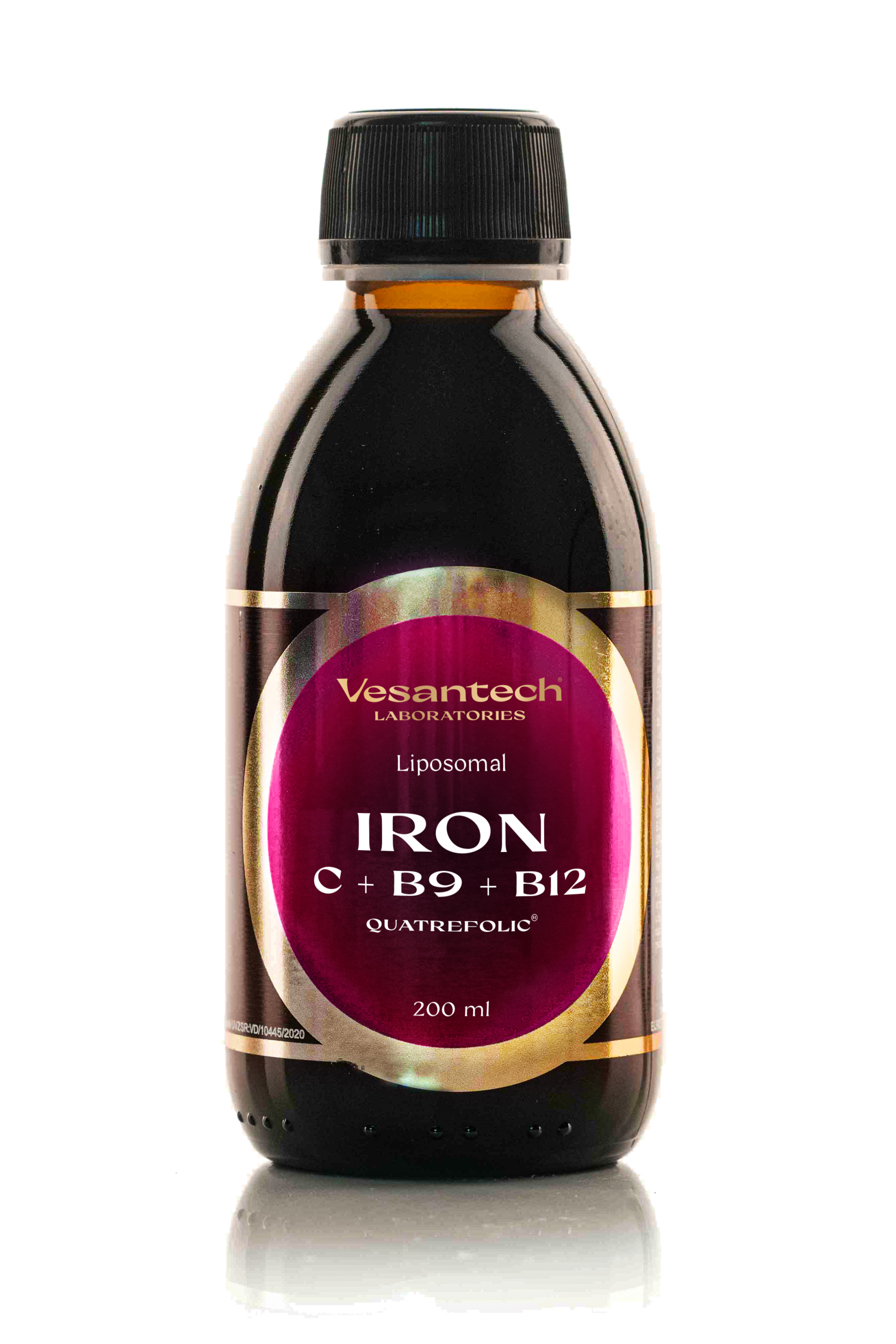 Lipozomálne prírodné železo z listov CURRY (Murraya koenigii Lat.)  v unikátnej super kombinácii s vitamínmi C, najmodernejšou aktívnou...