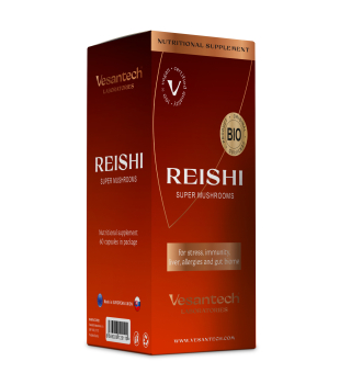 Reishi Vesantech super mushrooms BIO 60 cps